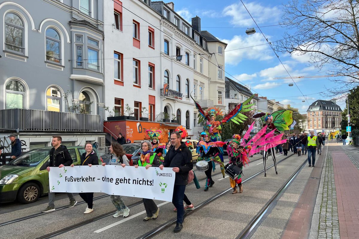 Zu Fuß gehen macht Spaß!