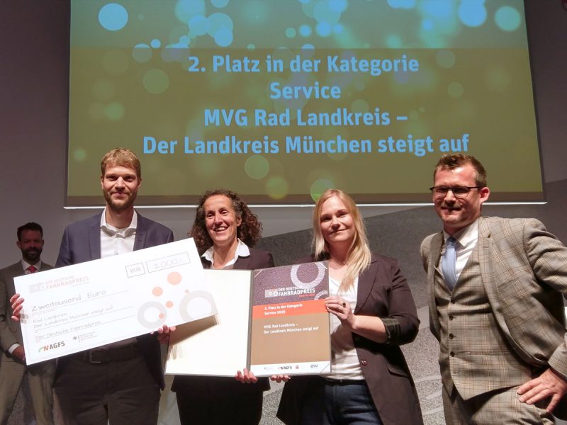 MVG Rad im Landkreis erhält Auszeichnung
