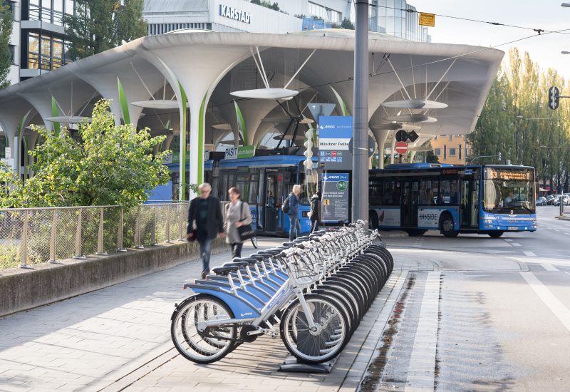 Mobilitätsstation Münchner Freiheit