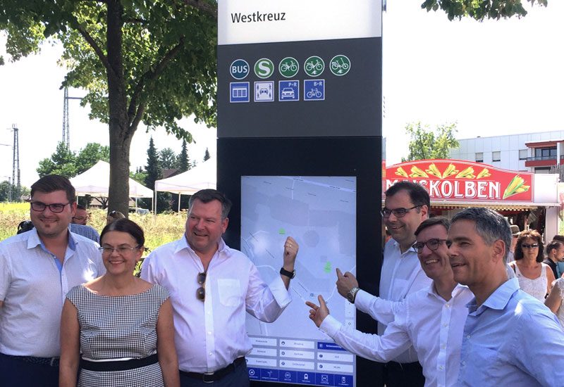 Eröffnung Mobilitätsstationen in Smarter Together